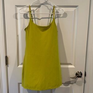 Abercrombie & Fitch Chartreuse Traveler Exercise Dress
